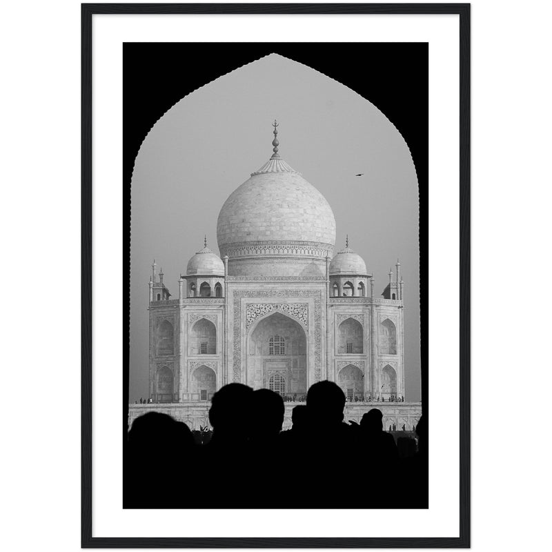 First sight of the Taj Mahal Poster