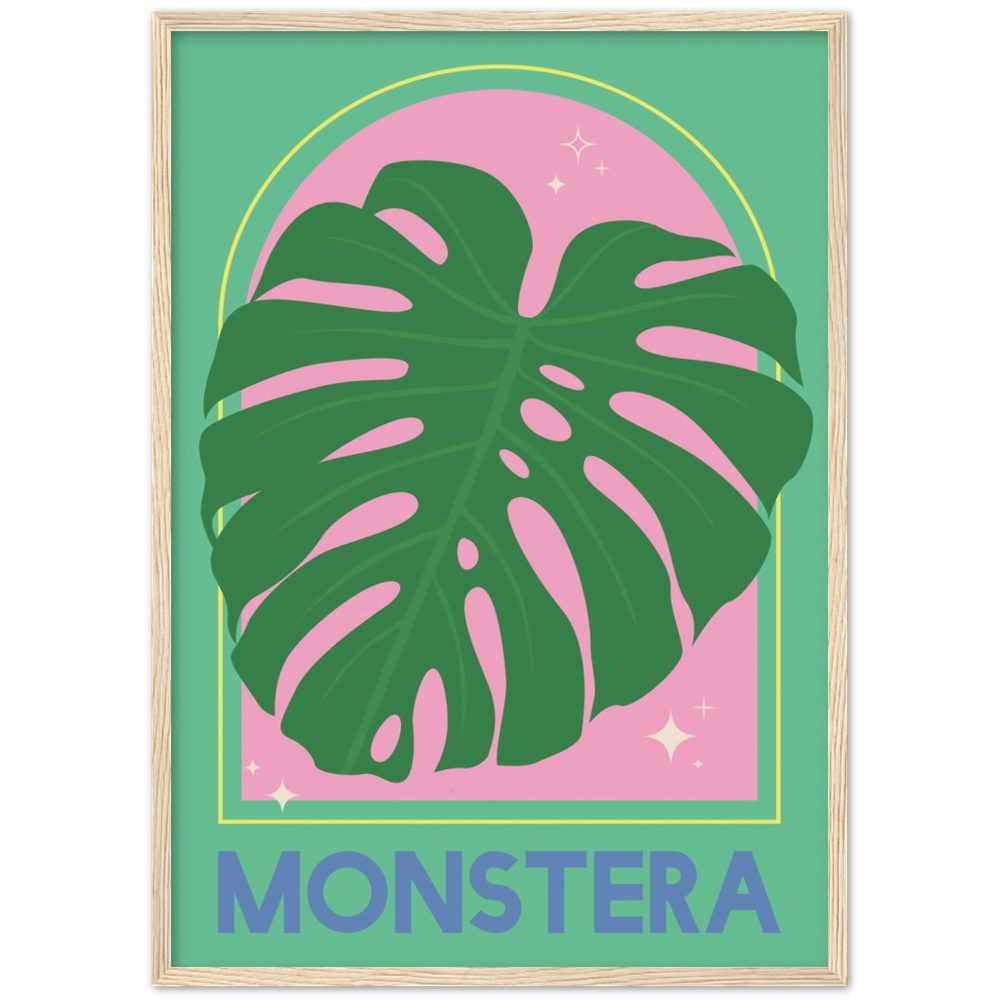poster monstera plant Monstera Plant Poster