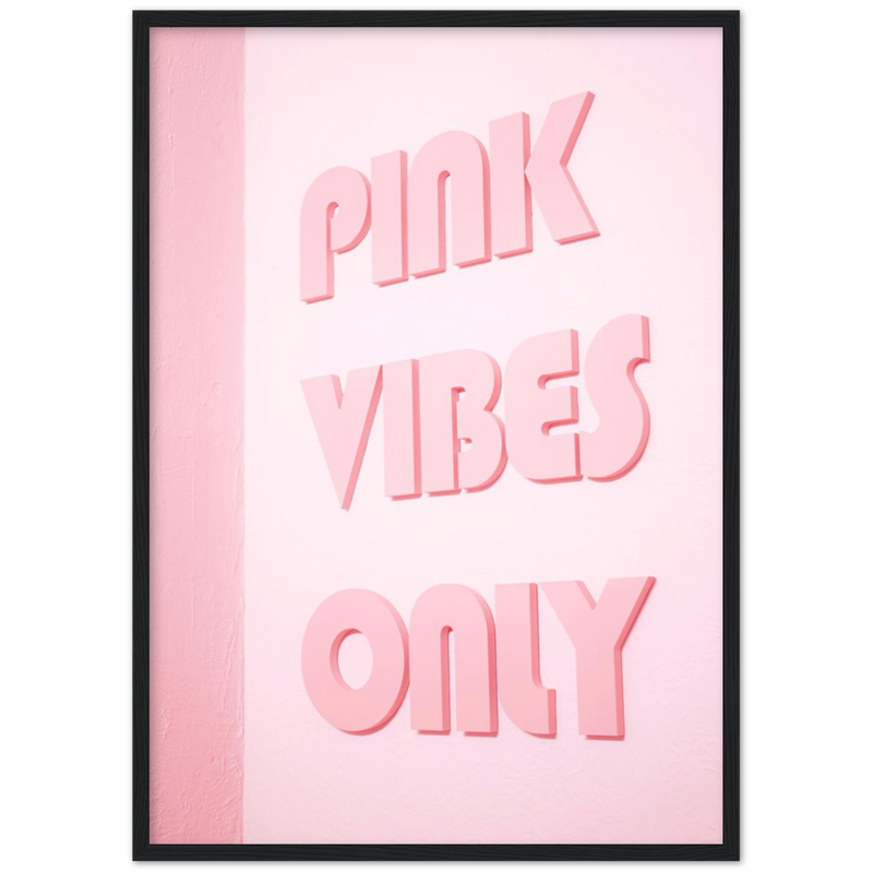 Pink Vibes-Poster
