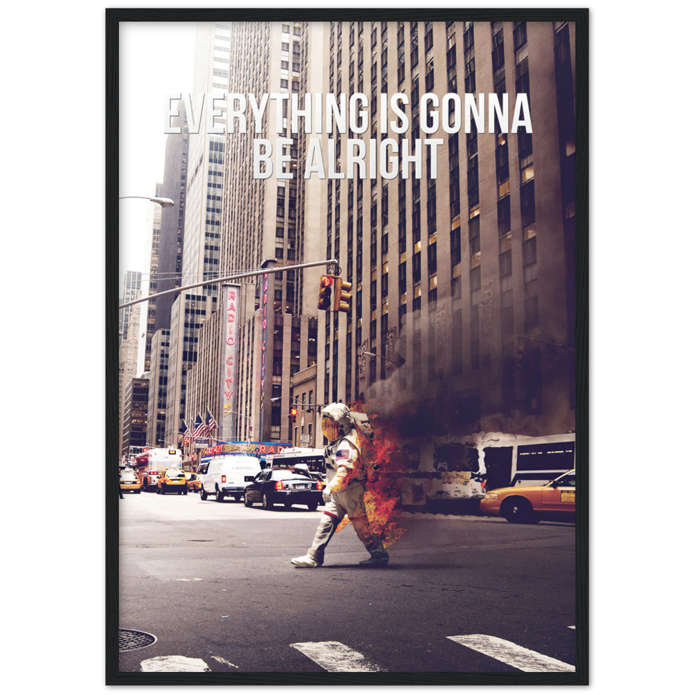 Everything is Gonna be Alright Poster-Poster mansion – Poster Mansion