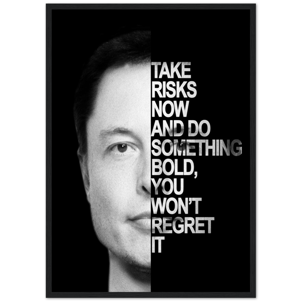 Elon Musk Poster-Poster Mansion