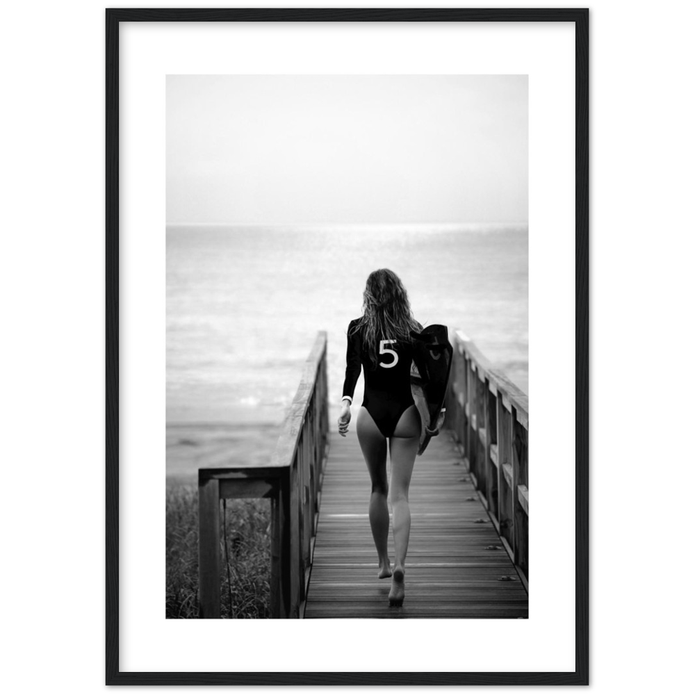 chanel surf girl poster – Poster Mansion