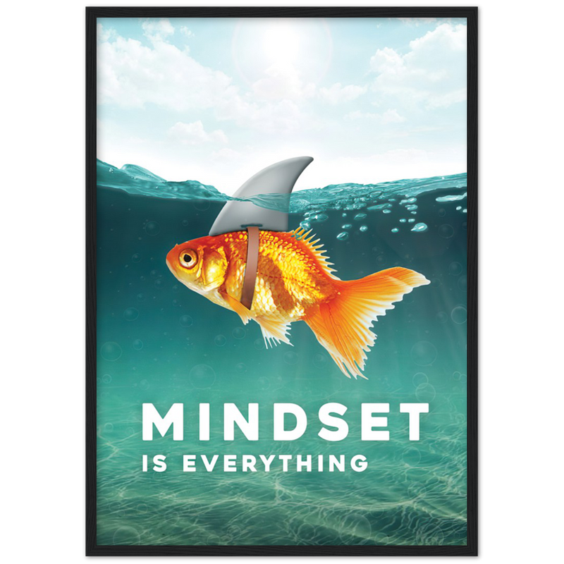 Mindset Is Everything Poster-Poster Mansion