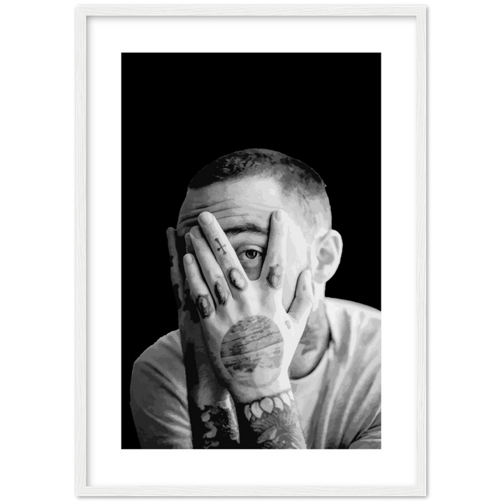 Mac Miller FTW Black and White 36x24 hotsell HD Canvas - Ready to Hang